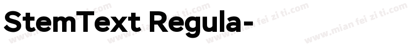 StemText Regula字体转换